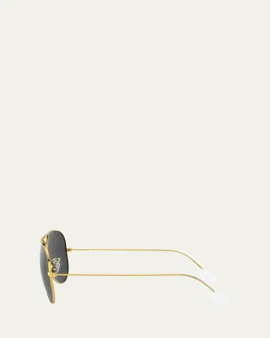 Ray-Ban Metal Polarized Aviator Sunglasses | Thumbnail 6 Ray-Ban Metal Polarized Aviator Sunglasses | Thumbnail 6
