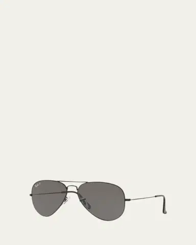 Ray-Ban Metal Polarized Aviator Sunglasses | Thumbnail 7 Ray-Ban Metal Polarized Aviator Sunglasses | Thumbnail 7