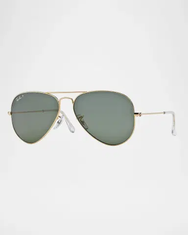 Ray-Ban Metal Polarized Aviator Sunglasses | Thumbnail 9 Ray-Ban Metal Polarized Aviator Sunglasses | Thumbnail 9