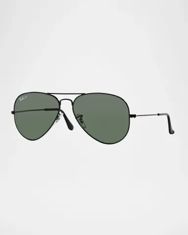 Ray-Ban Metal Polarized Aviator Sunglasses | Thumbnail 10 Ray-Ban Metal Polarized Aviator Sunglasses | Thumbnail 10