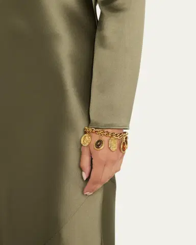 ben-amun 24k Gold Plated Multicolor Chain Bracelet | Thumbnail 2 ben-amun 24k Gold Plated Multicolor Chain Bracelet | Thumbnail 2