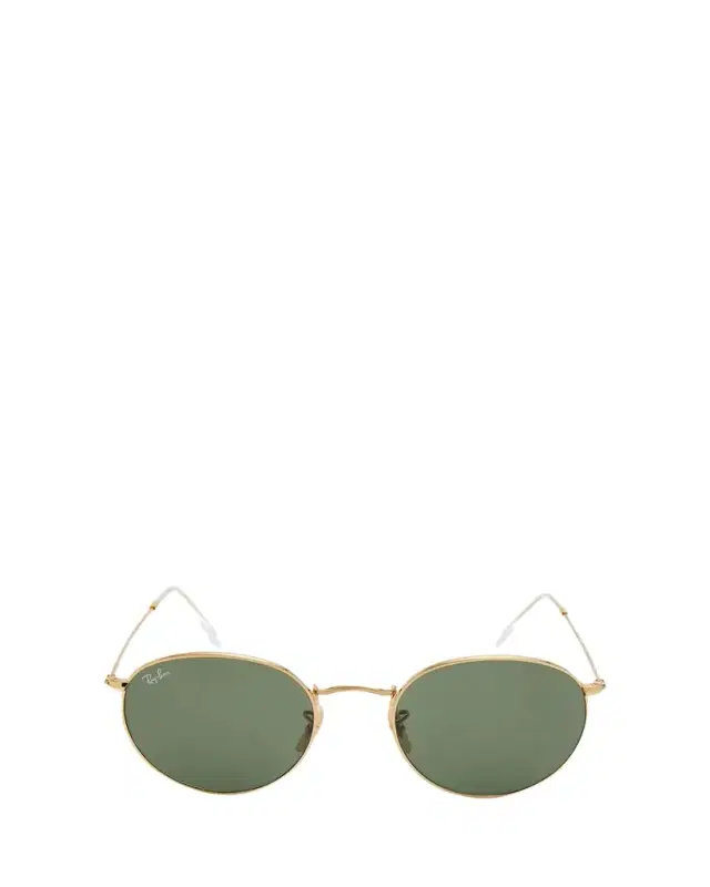 Ray-Ban Round Monochromatic Metal Sunglasses