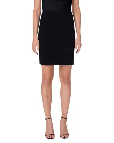 Akris punto Short Stretch-Jersey Skirt | Thumbnail 1