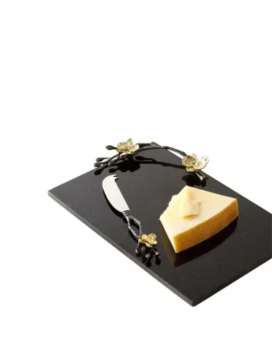 Michael Aram Gold Orchid Small Cheese Board & Knife | Thumbnail 1