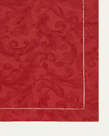 Sferra Acanthus Jacquard Tablecloth 70" X 90" | Thumbnail 1