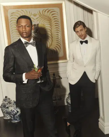 Stefano Ricci Pleated Tuxedo Shirt | Thumbnail 2