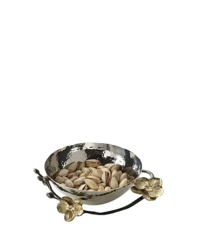 Michael Aram Gold Orchid Nut Bowl