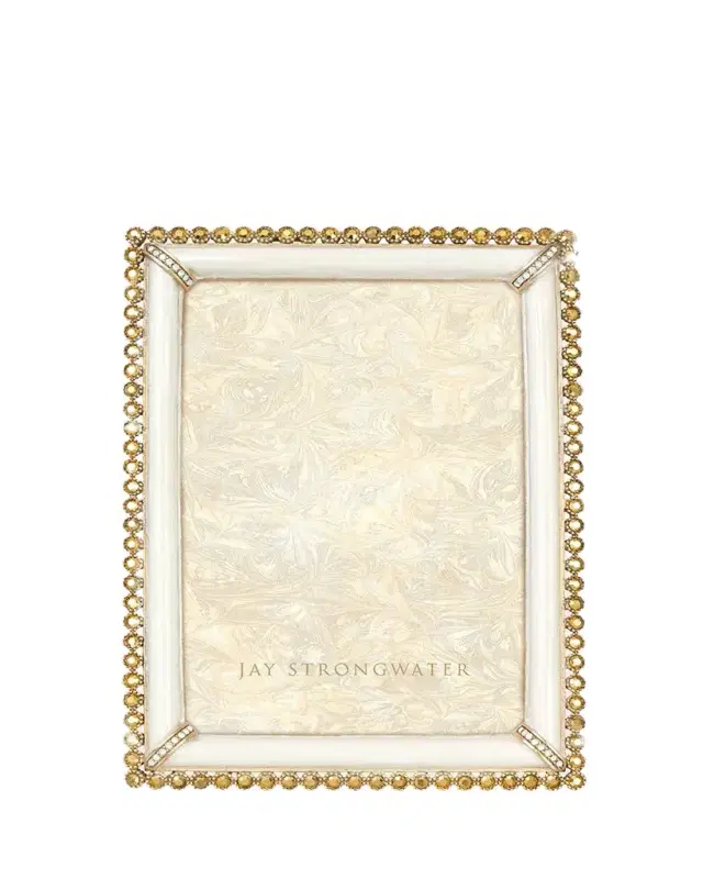 Jay Strongwater Stone Edge Frame, 4" x 6"