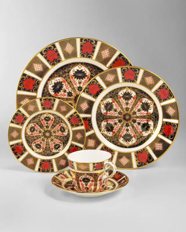 Royal Crown Derby Old Imari Saucer
