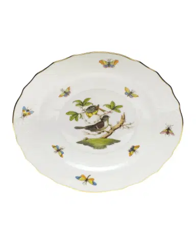 Herend Rothschild Bird Salad Plate #1 | Thumbnail 2