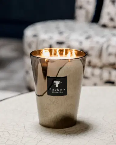 Baobab Collection Platinum Scented Candle, 3.9" | Thumbnail 2