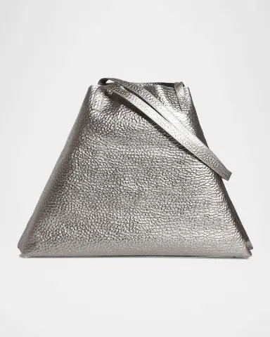 Akris Ai Medium Hammered Shoulder Bag | Thumbnail 3