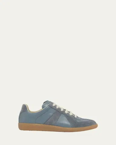 Maison Margiela Replica Suede & Leather Sneakers | Thumbnail 32