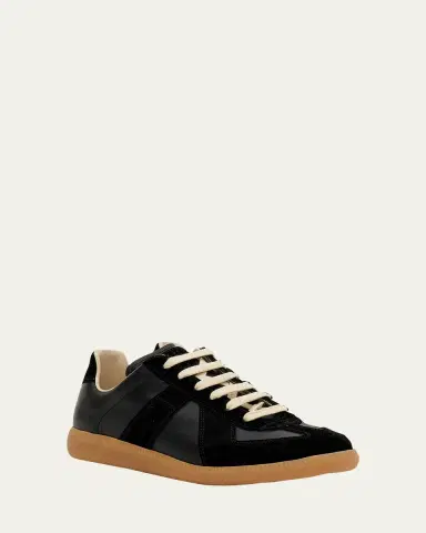 Maison Margiela Replica Suede & Leather Sneakers | Thumbnail 43