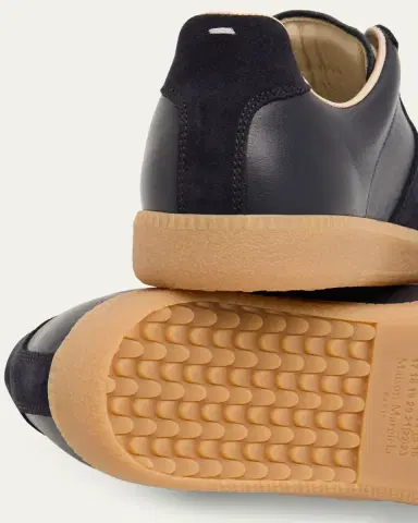 Maison Margiela Replica Suede & Leather Sneakers | Thumbnail 46