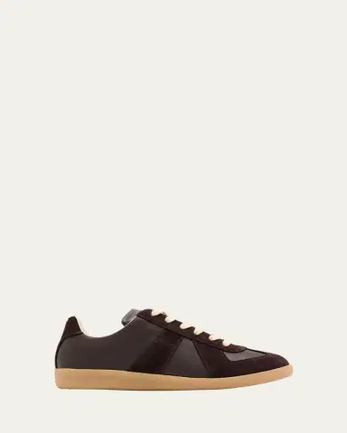 Maison Margiela Replica Suede & Leather Sneakers | Thumbnail 49
