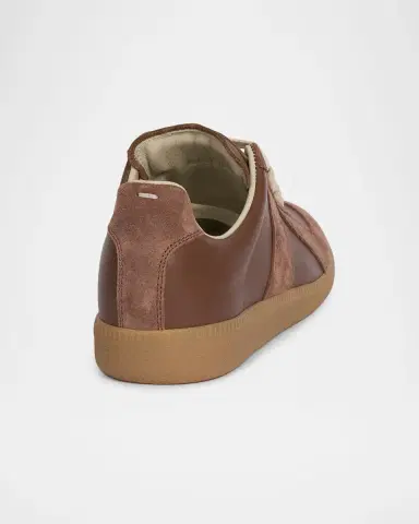 Maison Margiela Replica Suede & Leather Sneakers | Thumbnail 60