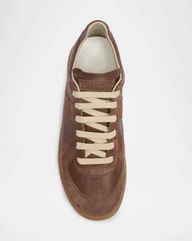 Maison Margiela Replica Suede & Leather Sneakers | Thumbnail 61