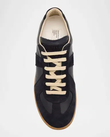 Maison Margiela Replica Suede & Leather Sneakers | Thumbnail 71