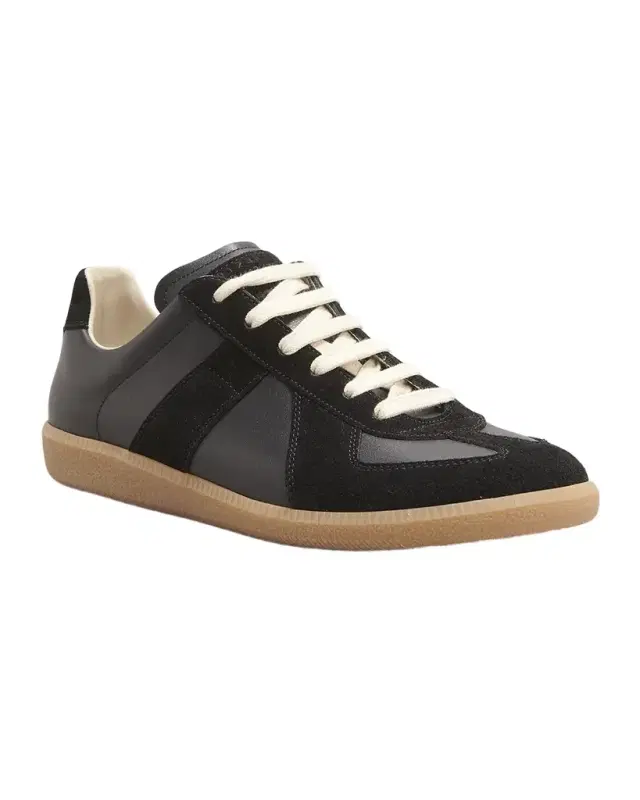 Replica Suede & Leather Sneakers
