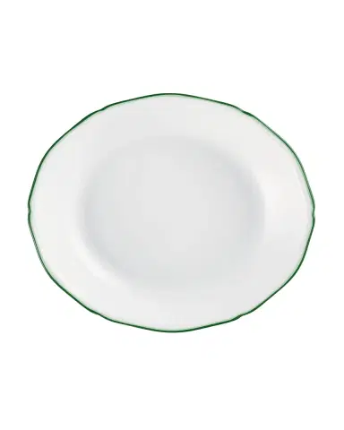 Raynaud Touraine Double Filet Green Coupe Soup Bowl | Thumbnail 2