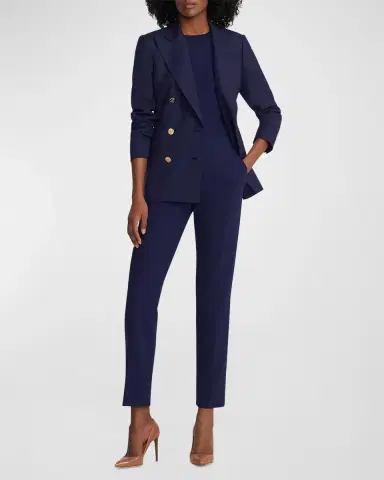Ralph Lauren Collection Camden Wool Crepe Jacket | Thumbnail 2