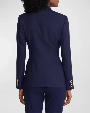 Ralph Lauren Collection Camden Wool Crepe Jacket | Thumbnail 3