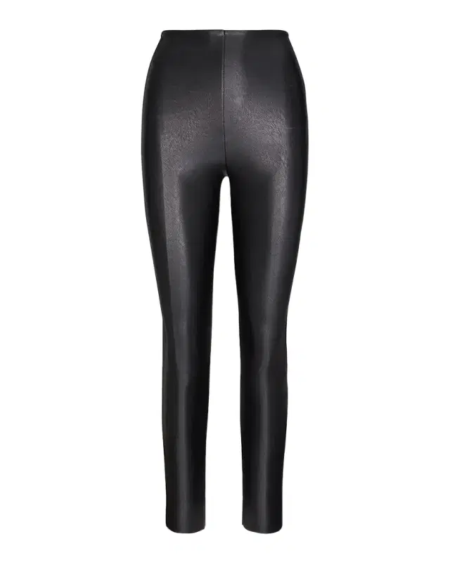 Classic Faux-Leather Leggings