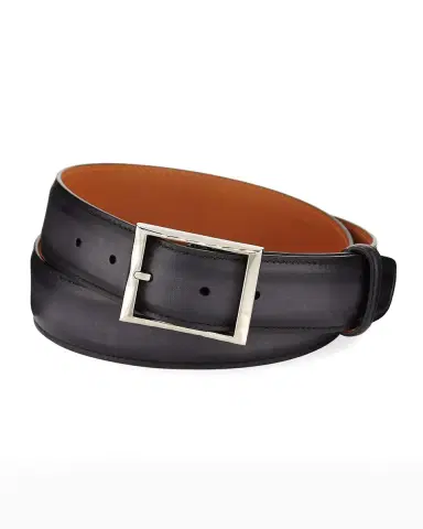 Berluti Classic Calf Leather Belt | Thumbnail 2