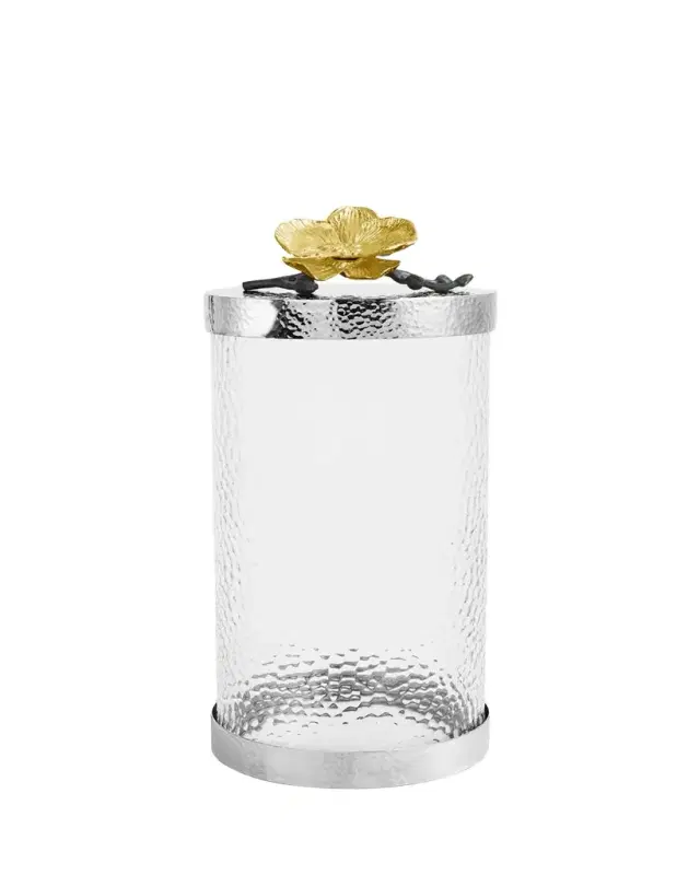 Gold Orchid 11.5" Large Canister