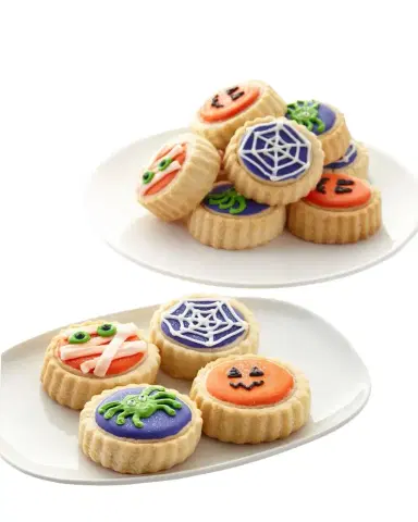 Le Gourmet Baking Halloween Shortbread Cookies in Gift Tin | Thumbnail 1 Le Gourmet Baking Halloween Shortbread Cookies in Gift Tin | Thumbnail 1