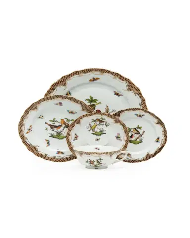 Herend Rothchilds Bird Brown Bread & Butter Plate | Thumbnail 4