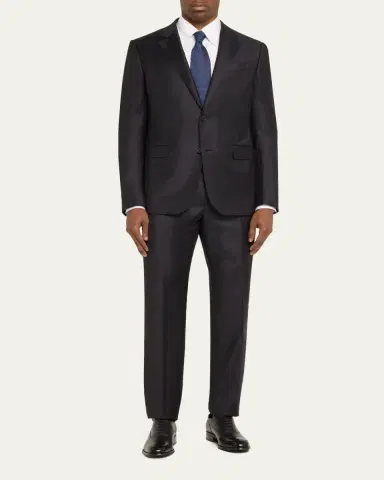 Zegna Men's Trofeo Milano Two-Piece Wool Suit | Thumbnail 2