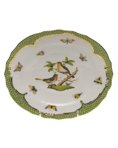 Herend Rothschild Bird Green Motif 08 Salad Plate | Thumbnail 2