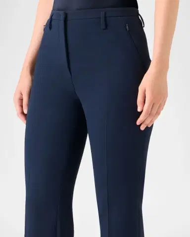 Akris Farrah Boot-Cut Mid-Rise Wool Pants | Thumbnail 4 Akris Farrah Boot-Cut Mid-Rise Wool Pants | Thumbnail 4