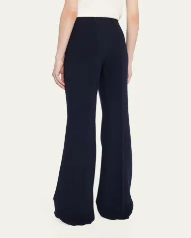 Akris Farrah Boot-Cut Mid-Rise Wool Pants | Thumbnail 9 Akris Farrah Boot-Cut Mid-Rise Wool Pants | Thumbnail 9