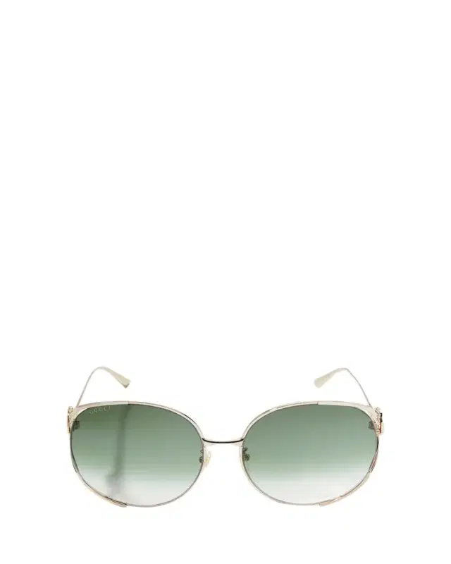 Oversized Oval GG Sunglasses