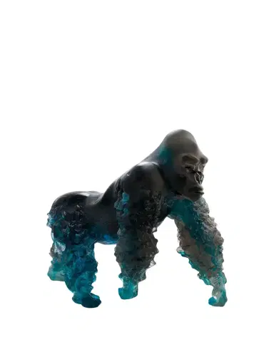 Daum Silverback Gorilla in Blue Grey by Jean-No | Thumbnail 1 Daum Silverback Gorilla in Blue Grey by Jean-No | Thumbnail 1