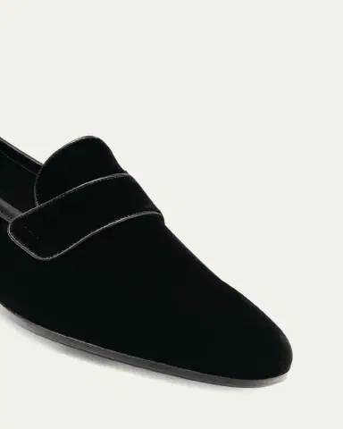 Magnanni Men's Jasper Velvet Formal Loafers | Thumbnail 2 Magnanni Men's Jasper Velvet Formal Loafers | Thumbnail 2