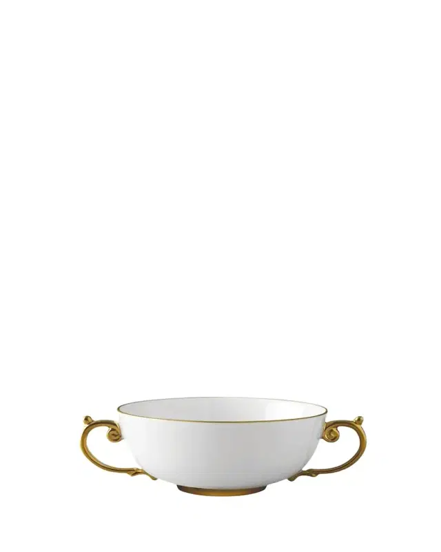 L'Objet Aegean Gold Pasta/Soup Bowl