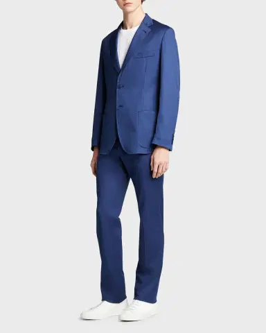 Brioni Men's Sea Island Sport Jacket | Thumbnail 3 Brioni Men's Sea Island Sport Jacket | Thumbnail 3