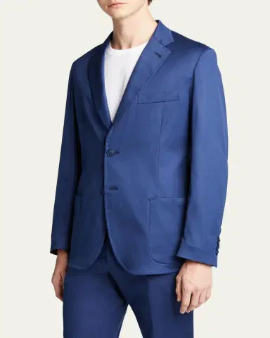 Brioni Men's Sea Island Sport Jacket | Thumbnail 8 Brioni Men's Sea Island Sport Jacket | Thumbnail 8