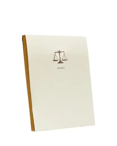 Bell'INVITO Justice Scales Jotter | Thumbnail 1
