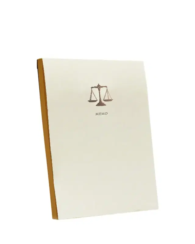 Justice Scales Jotter