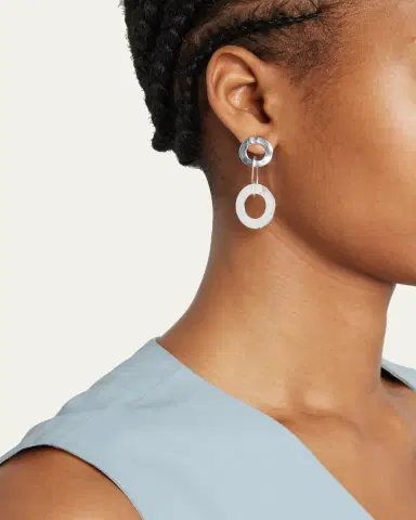 Ippolita Roma Links Post Earrings in Sterling Silver | Thumbnail 2