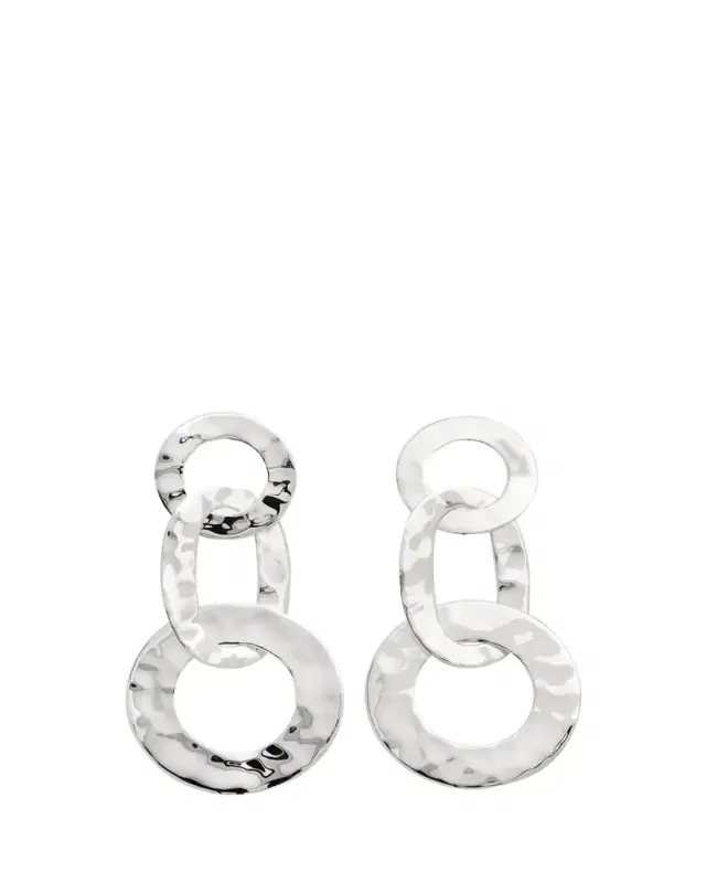 Ippolita Roma Links Post Earrings in Sterling Silver