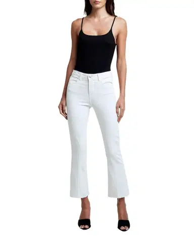 L'Agence Kendra High-Rise Crop Flare Jeans | Thumbnail 1 L'Agence Kendra High-Rise Crop Flare Jeans | Thumbnail 1