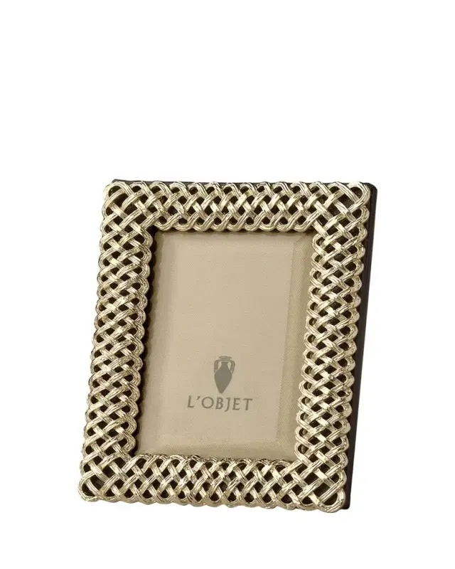 L'Objet Gold Braid Frame