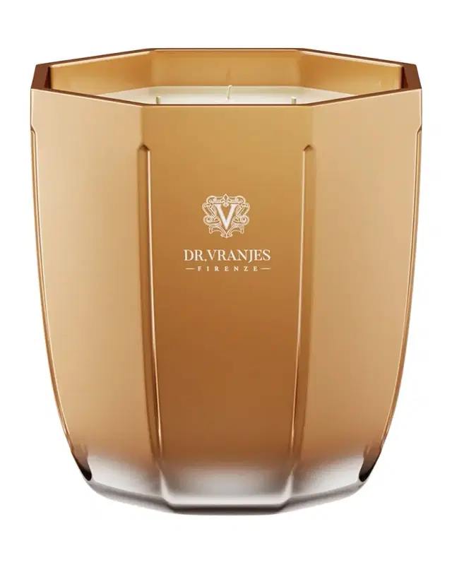 Dr. Vranjes Firenze Oud Nobile Oro Metallic Candle, 18.0 oz.