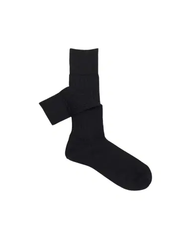 Sozzi Calze Men's Cashmere-Silk Crew Socks | Thumbnail 1